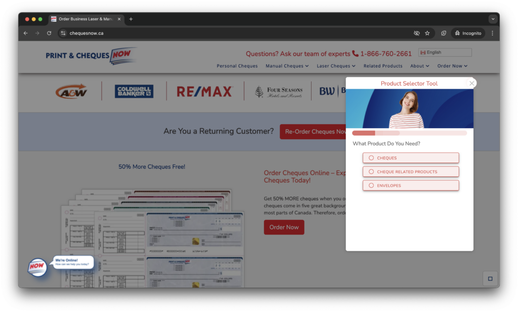 pathmonk-chequesnow-product-selector